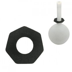 Stjernsund candle ring Loua black matte 5.5 cm
