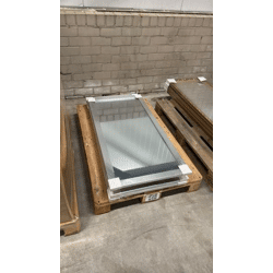 Len-Fra spiegels zilverkleurig 110 x 55 cm 5 stuks