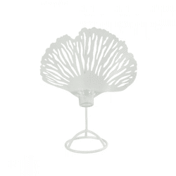 Countryfield Tea light holder Lizet S white 40 cm