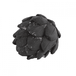 Countryfield Statue Artischocke Jaro schwarz 10,5 cm