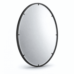 Len-Fra wandspiegel Salem zwart 80 cm