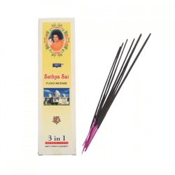 Sathya Sai incense sticks 3 in 1 Flexo 20 cm