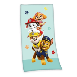 Paw Patrol - Velour bath towel - 75 x 150 cm