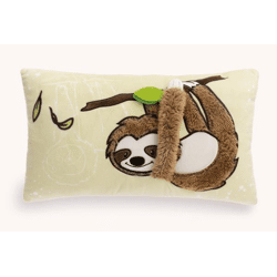 Kissen Faultier Slobby 43x25cm GREEN