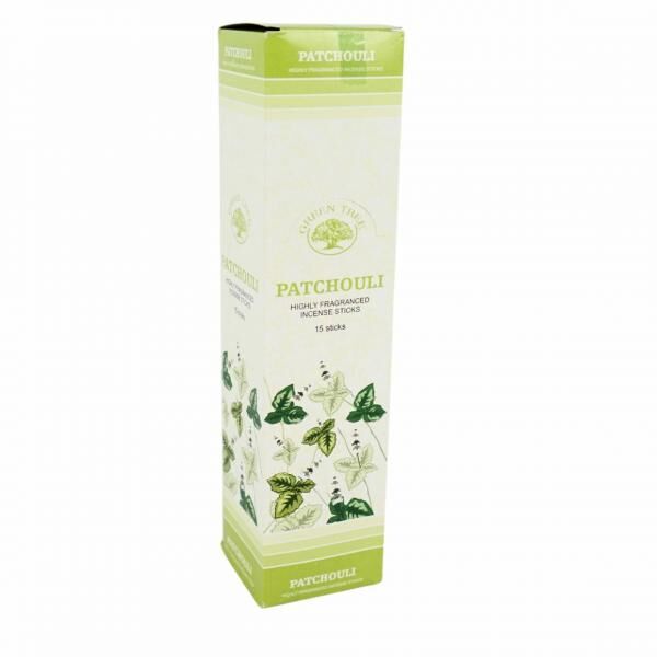 Green Tree Räucherstäbchen Patchouli 15 Stk.