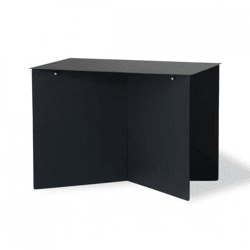 HKliving side table rectangular black 55 cm