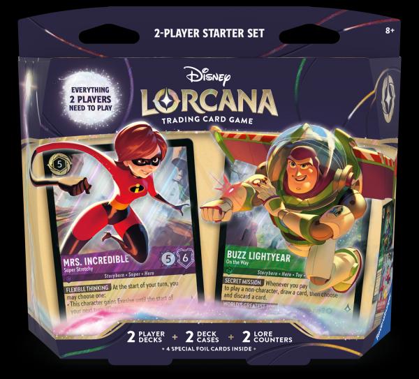 Disney Lorcana: Set 12 - Wilds Unknown - 2-Player Starter Set (Englisch) - Trading Cards