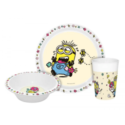 Minions - Bellospring children's tableware - 3 pieces