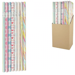Gift Paper Everyday 200 x 70 cm 8 assorted