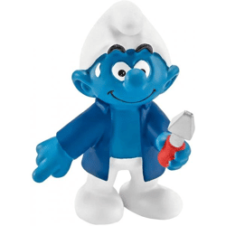 Schleich 20768 - Smurf janitor, play figure