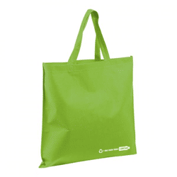 Umhängetasche R-Pet hellgrün 42 cm