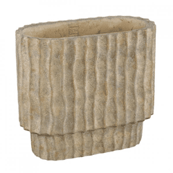 PTMD Blumentopf Mitty oval L braun 40 cm