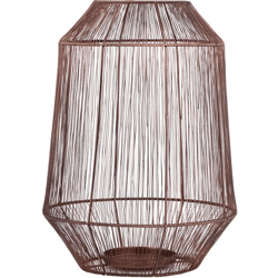 PTMD windlicht Justy L koperkleurig 38 cm