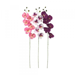 Künstliche Blume Orchidee 78 cm 3 Farben sortiert