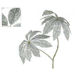Kunsttak Schefflera Bohemian groen 75 cm