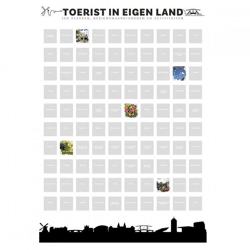 Senza scratch poster Tourist In Own Country 80 cm