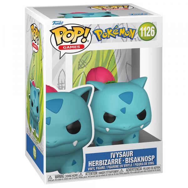 Funko 91664 - POP! Games - Pokemon Ivysaur / Herbizarre / Bisaknosp #1126