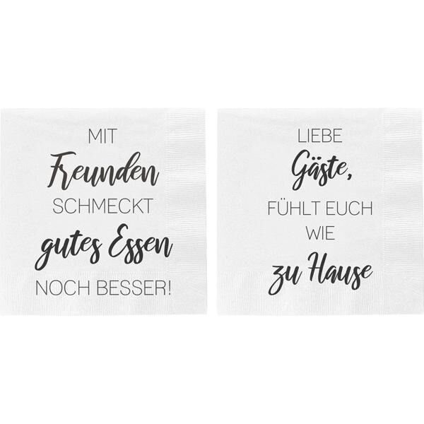 Servietten Tischgast, 2/s 20er Pack