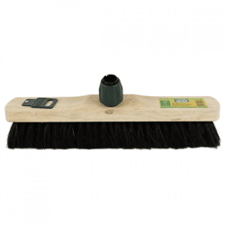 Weicher Besen schwarz 37,5 cm