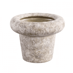 PTMD Blumentopf Relandi L grau 31 cm