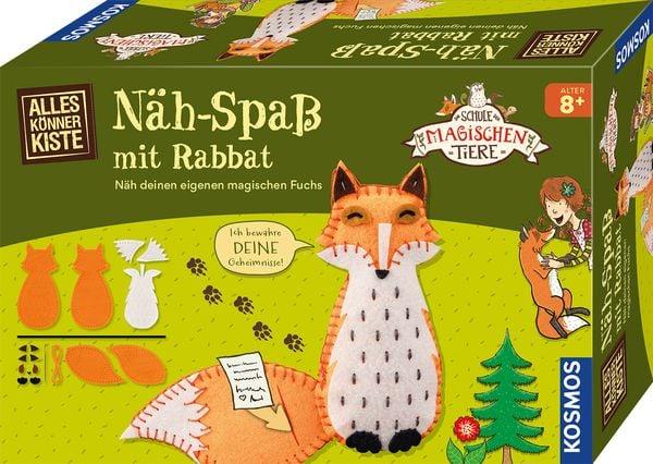Kosmos 604677 - Alles K&ouml;nner Kiste - Die Schule der magischen Tiere - N&auml;h-Spa&szlig; mit Rabbat