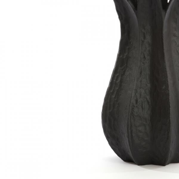 Light and Living Vase Abajo mattschwarz 25 cm
