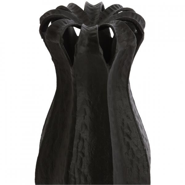 Light and Living Vase Abajo mattschwarz 43 cm