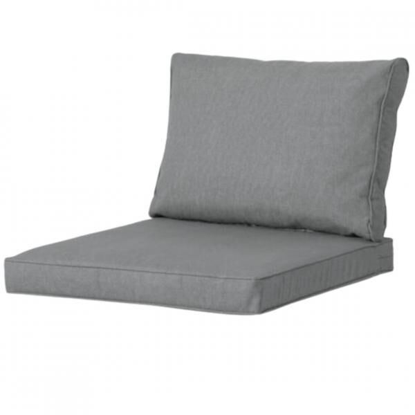 Madison Lounge Kissen grau 73 x 73 cm