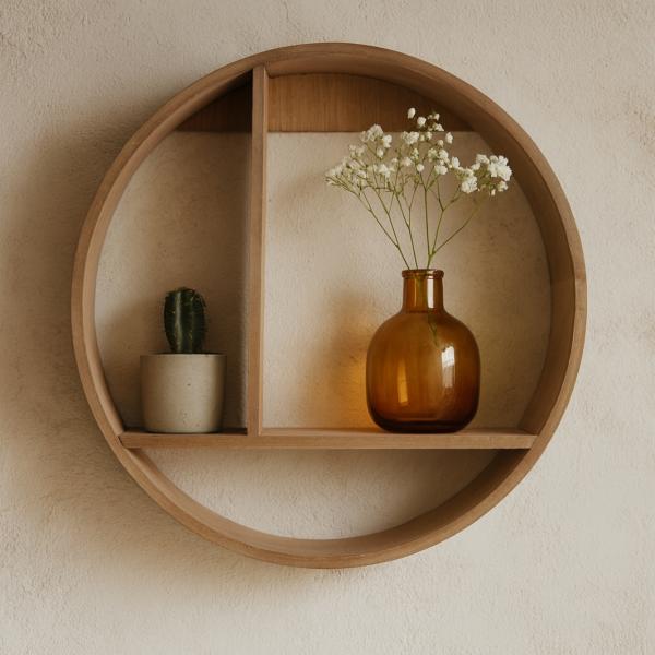 Home Accents Wandregal 37 cm 2 Stück sortiert