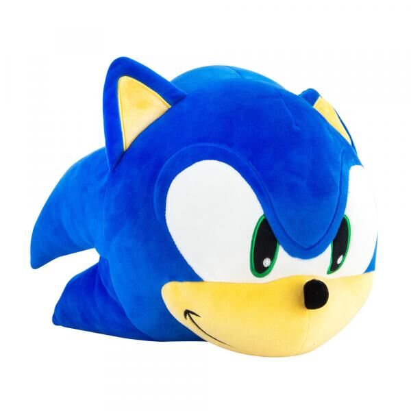 Sonic Pl&uuml;sch - Sonic Head - Pl&uuml;schkissen (40 cm)