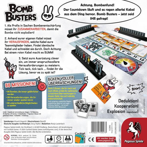 Bomb Busters - Familienspiel (Nominiert Spiel des Jahres 2025)