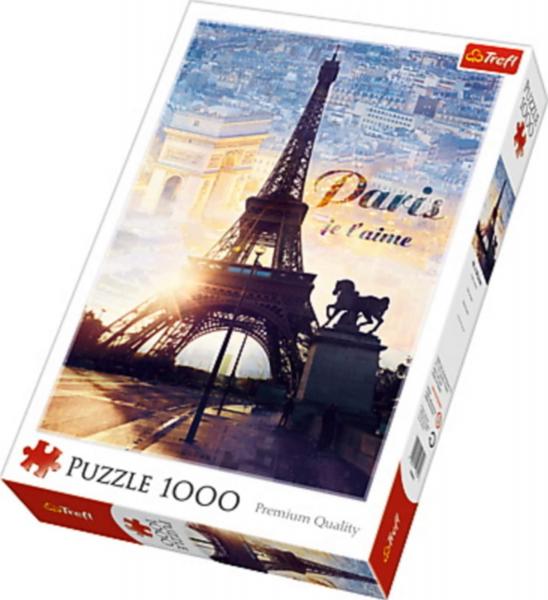 Paris im Morgengrauen - Puzzle 10394 - 1000 Teile