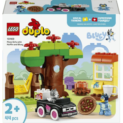 LEGO® 10469 DUPLO® Bluey™ - Pizza-Schwestern mit Muffin und Bluey (44 Teile)