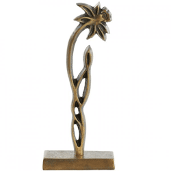 Licht & Wohnen Statue Narzisse Bronze 28 cm
