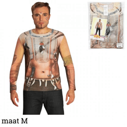 Kostuum Indiaan shirt volwassenen maat M