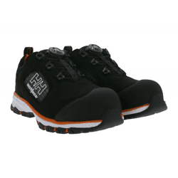 Helly Hansen Chelsea Evolution S1 Herren & Damen Sicherheits-Schuhe mit BOA® Schnürsystem Arbeits-Schuhe Schutzklasse S1 78236_992 Schwarz