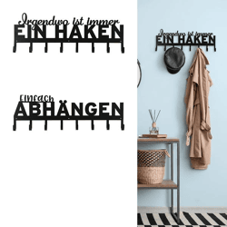 Wardrobe rail with slogan, 2/s, 70cmB