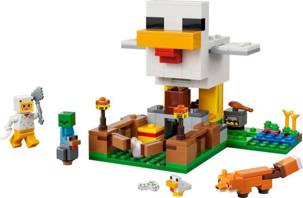 LEGO&reg; Minecraft&trade; - H&uuml;hnerfarm (233 Teile)