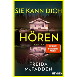 She can hear you, Freida McFadden - Paperback Fiction