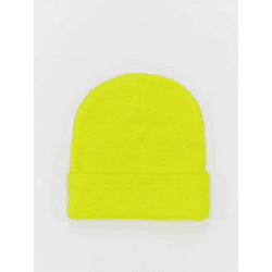moderne MSTRDS Unisex Cap Neon-Gelb