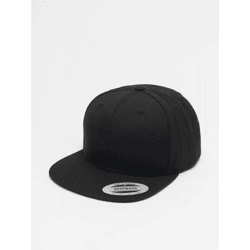 lässige Flexfit Unisex Cap 382 g/m² Schwarz