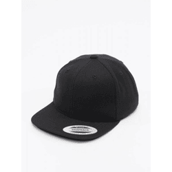 lässige Flexfit Unisex Cap 382 g/m² Schwarz