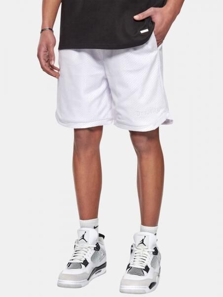 Casual Dropsize Men's Shorts, White