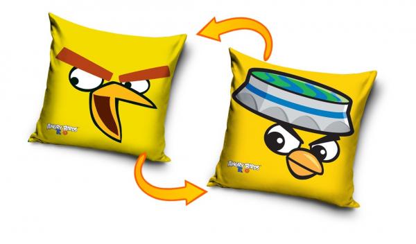 Angry Birds - Kopfkissenbezug "Chuck" 40x40cm