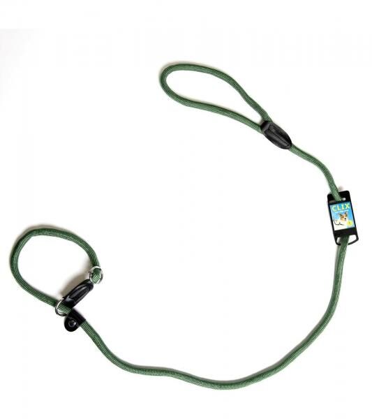 Bequeme Company of Animals 3-in-1 Hundeleine f&uuml;r stark ziehende Hunde Hundekurzleine Retrieverleine 170cm Gr&uuml;n