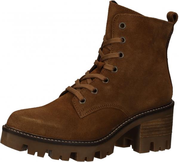 Vielseitige BULLBOXER Stiefelette Schn&uuml;rschuhe f&uuml;r Damen 677506E6C BRWNT Braun