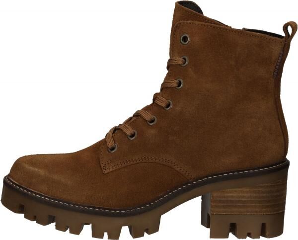 Vielseitige BULLBOXER Stiefelette Schn&uuml;rschuhe f&uuml;r Damen 677506E6C BRWNT Braun