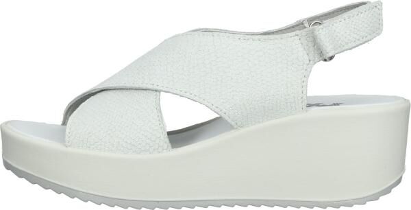 Bequeme IMAC Sandalen Sandalen f&uuml;r Damen 357570 30345-001 Wei&szlig;