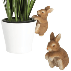 Flower pot pendant rabbit, approx. 5x10cm