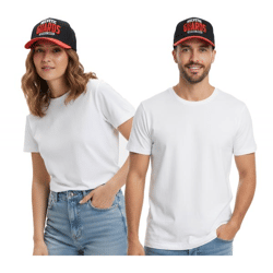 European League of Football Helvetic Guards Trucker Caps, Jet Black/Tomato Red